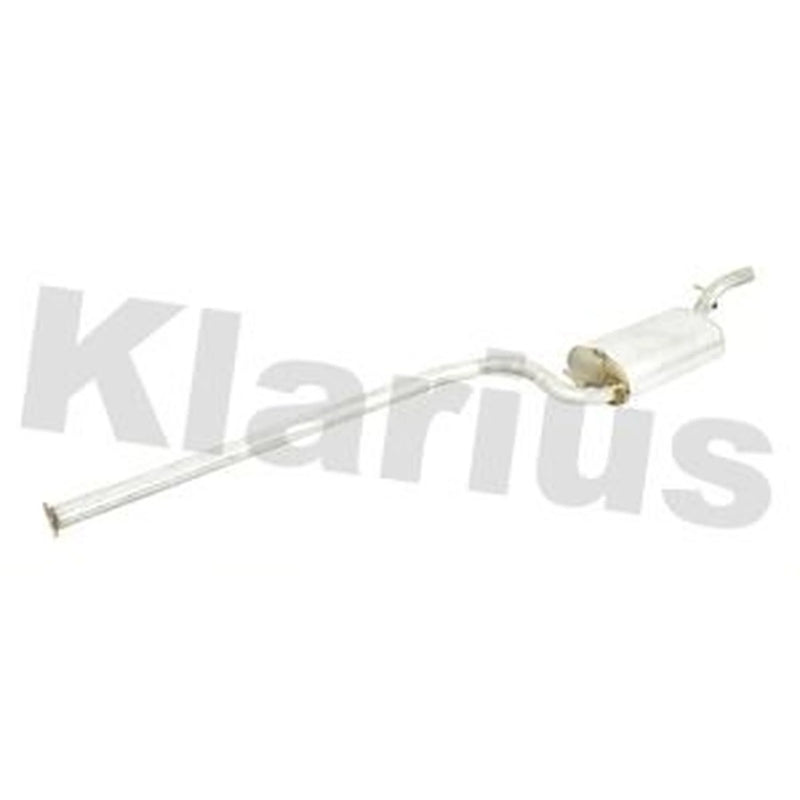Klarius Box With Centre Pipe Centre fits Ford C-Max 2007-2010 1.8