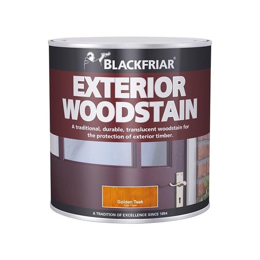 Blackfriar Traditional Exterior Woodstain Ebony 1 litre Blackfriar - NN4 Online