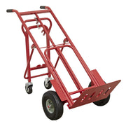 Sealey Sack Truck 3-in-1 with Pneumatic Tyres 250kg Capacity CST989 Sealey - Dynamic Drive