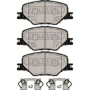 Juratek Front Brake Pad Set fits Opel Insignia B Country Tourer 2017-2018