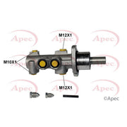 Apec Brake Master Cylinder Hydraulic Assembly fits Peugeot 206 1998-2012