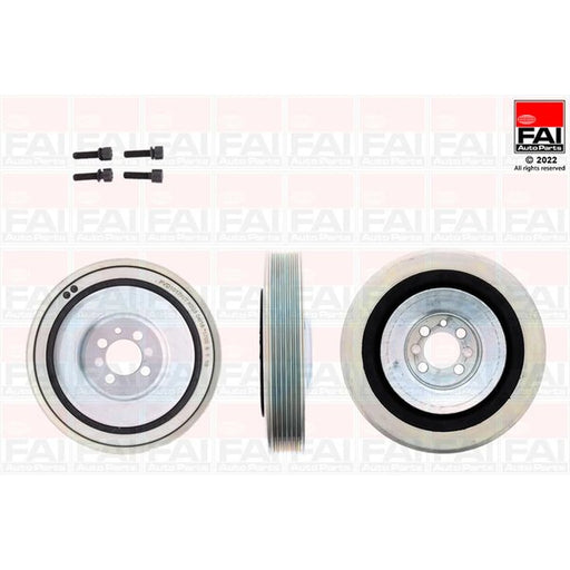 FAI Crankshaft Damper Kit 185mm fits Alfa Romeo 145 1999-2001 1.9