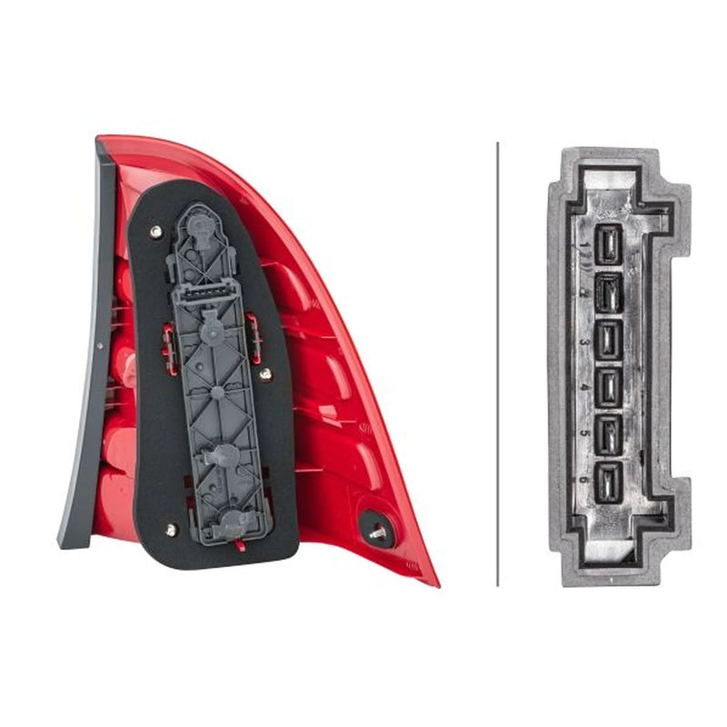 Hella Tail Light / Lamp PY21W Left fits Mercedes-Benz C-Class T-Model 2001-2007