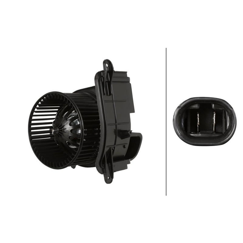 Hella Heater Blower Fan fits Renault Thalia II 2008-2014 1.2