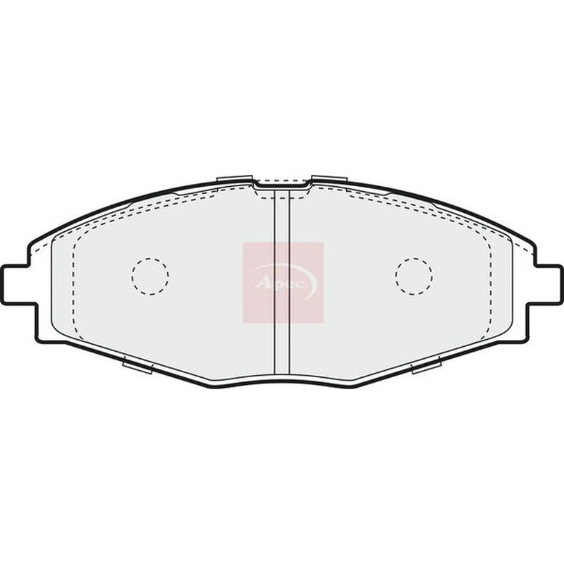 Apec Front Brake Pad Set PAD1038
