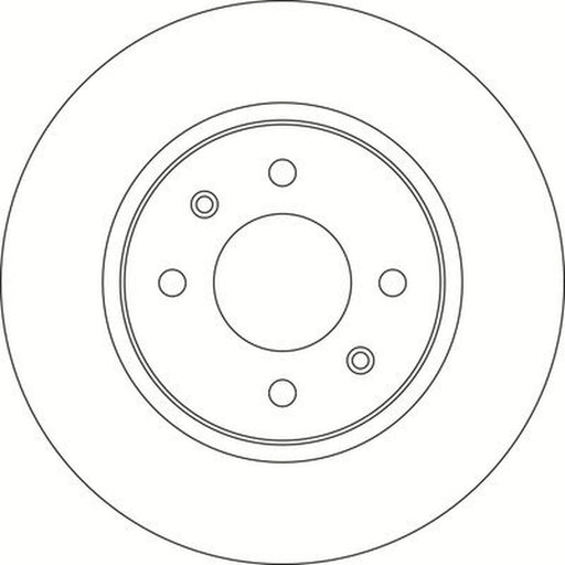 Abtex 2 x Vented Brake Discs fits Hyundai I20 I 2008-2015 1.2