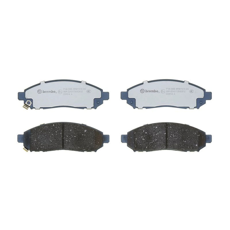 Brembo 4 x Front Brake Pad Set fits Nissan Leaf 2010-2017