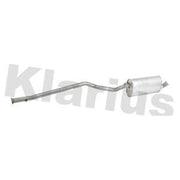 Klarius Box With Centre Pipe Centre fits Ford Transit Connect 2006-2013 1.8