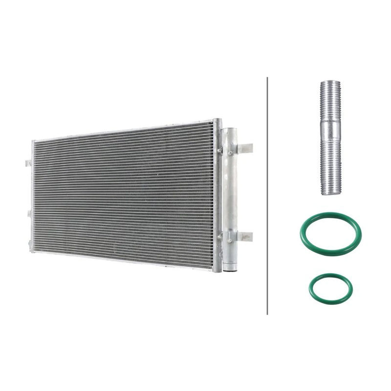 Hella Air Conditioning Condenser fits Audi A6 Allroad C7 2012-2018 3.0