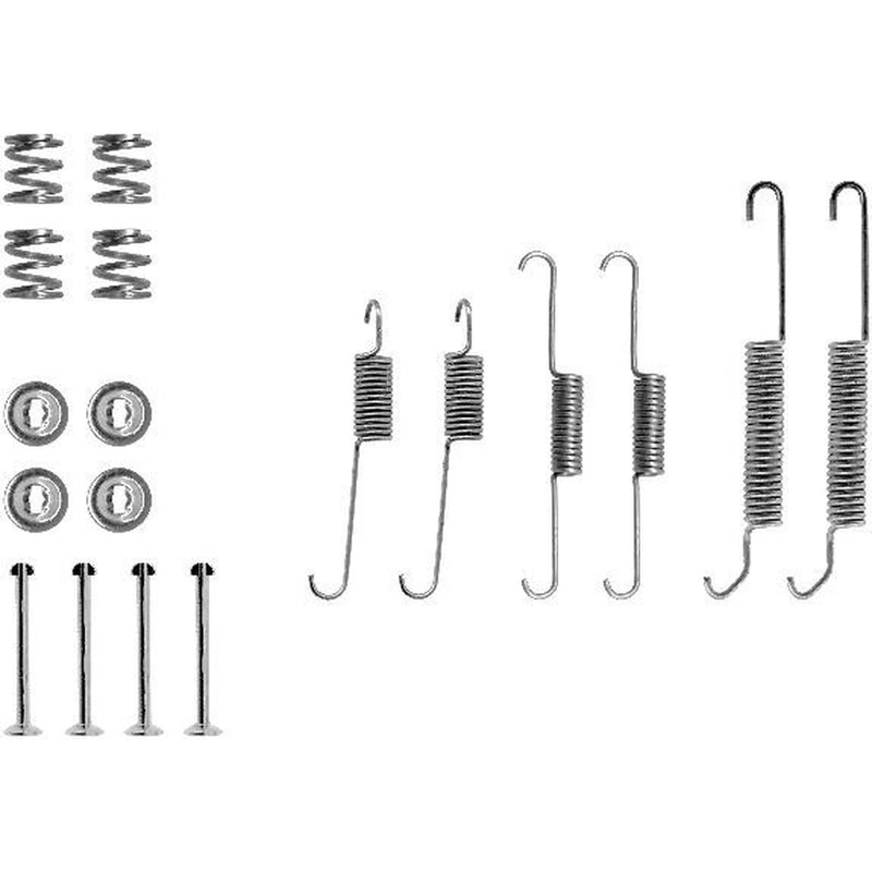 Mintex Brake Shoe Accessory Kit Rear fits Citroën Visa 1978-1991 0.6 1.0