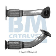 BM Catalysts Exhaust Pipe OD fits Opel Astra K 2019-2021 1.2 1.4
