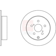 Apec 2 x Solid Rear Brake Discs SDK6509