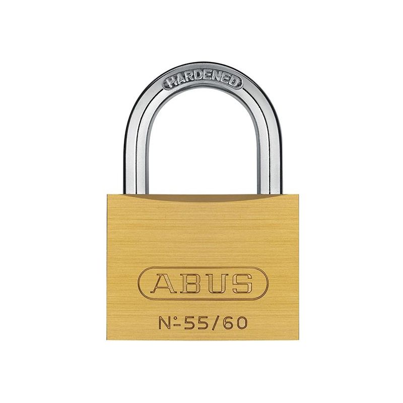 Abus Mechanical 55/60mm Brass Padlock Keyed Alike 5601 ABUS Mechanical - Dynamic Drive