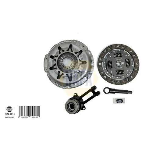NAPA Clutch Kit Set 3pc fits Ford Fiesta V 2001-2010 1.4