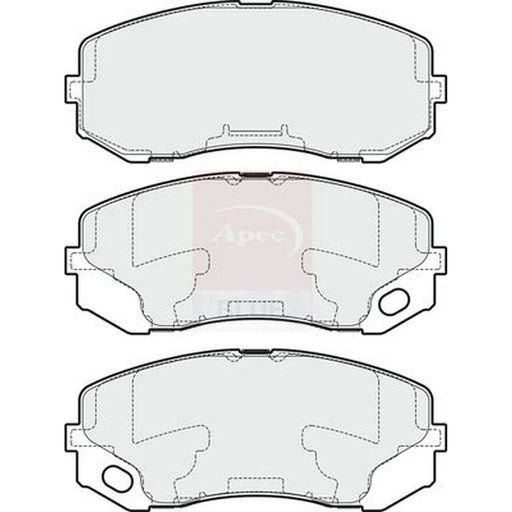 Apec Brake Pad Set PD3897
