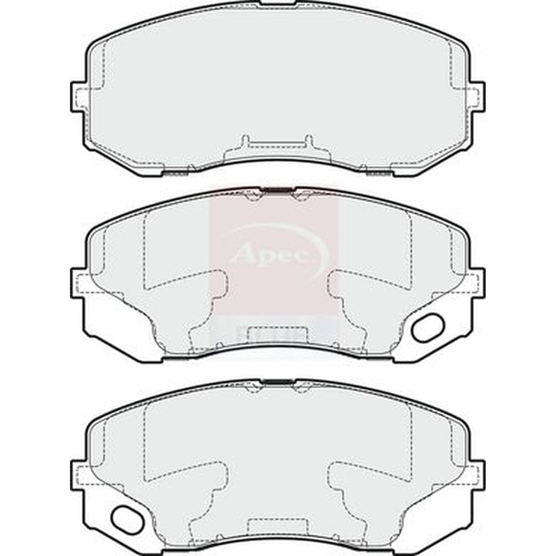 Apec Brake Pad Set