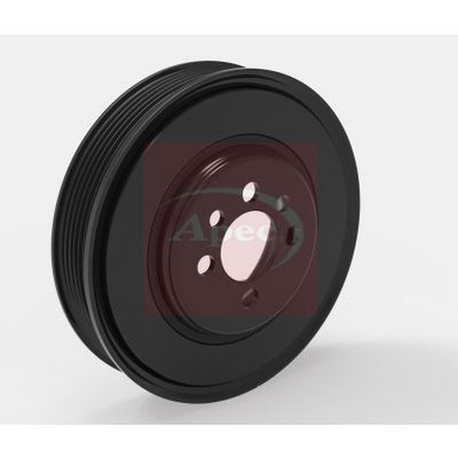 Apec Crank Shaft Belt Pulley fits Audi A3 1996-2008 1.8 2.0