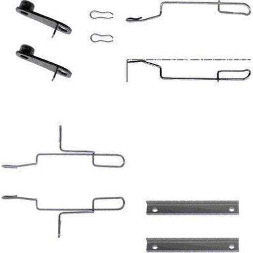 Textar Brake Pad Accessory Fitting Kit Front 82032200