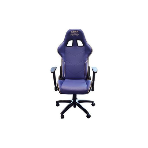Laser Laser Tools Racing Chair - Blue with White Piping 6655 Laser - Dynamic Drive