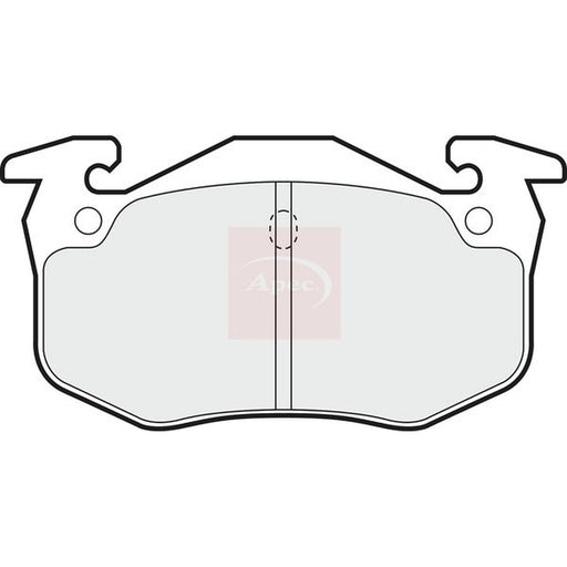 Apec Front & Rear Pads fits Peugeot 306 1993-2001 1.9 2.0