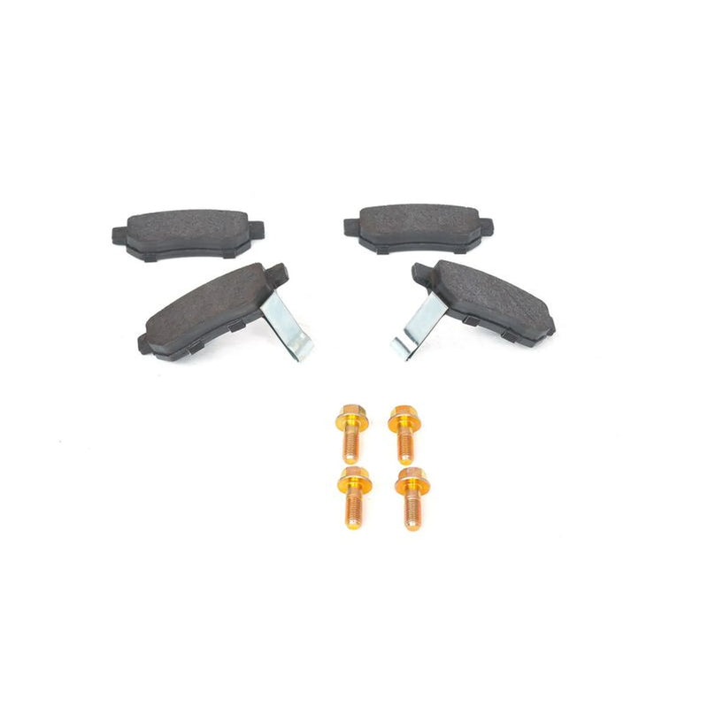Bosch Front & Rear Pads fits Honda Jazz III 2008-2015 1.2 1.3 1.4