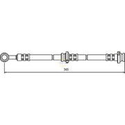 NAPA Brake Hydraulic Hose Line Rear Right NBH1346