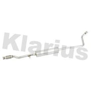 Klarius Box With Centre Pipe Centre fits Citroën C1 II 2014-2018 1.2