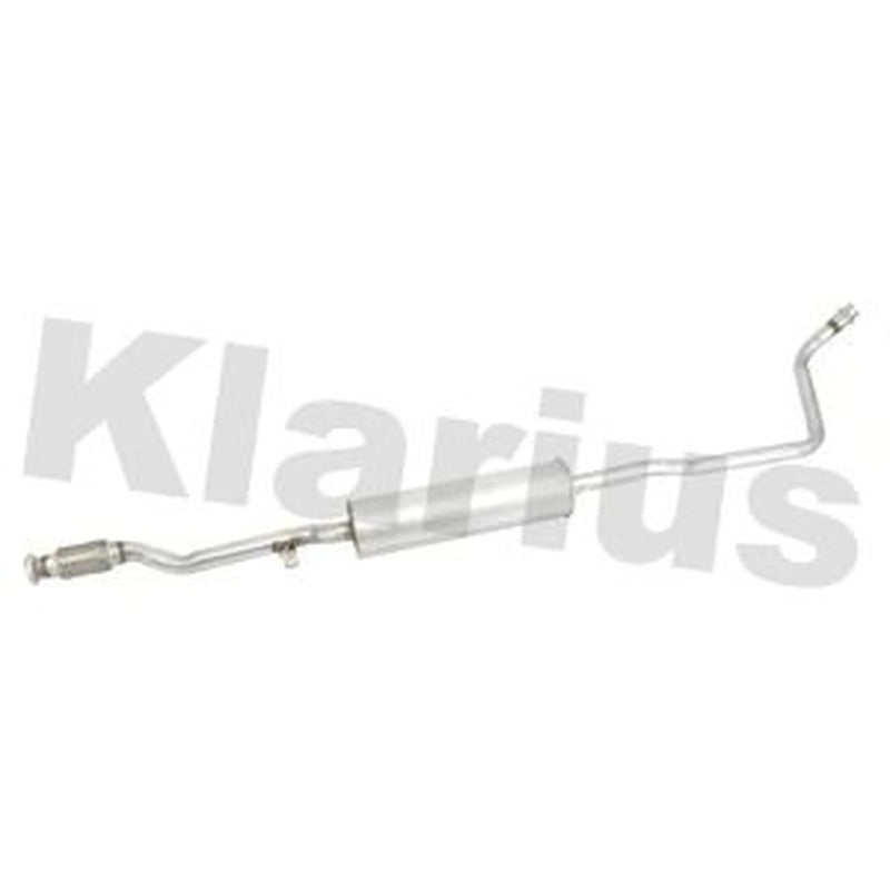 Klarius Box With Centre Pipe Centre fits Citroën C1 II 2014-2018 1.2