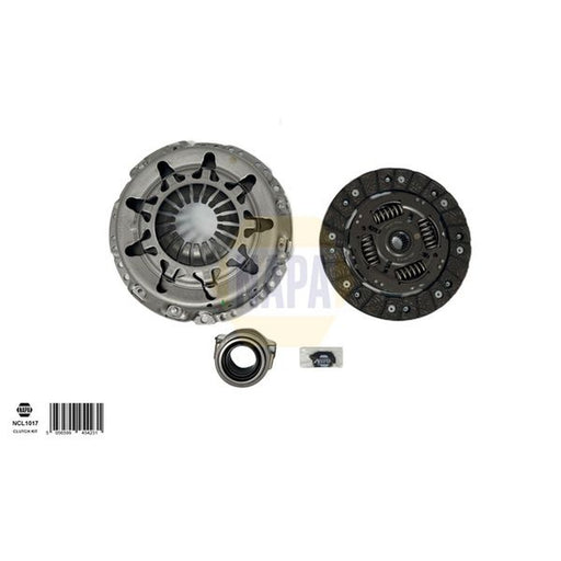 NAPA Clutch Kit Set 3pc fits Citroën C1 II 2014-2018 1.0