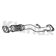 Klarius Exhaust Pipe OD fits Kia Rio II 2005-2011 1.4