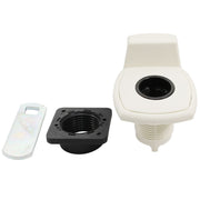 Zadi Push Lock with Lift Handle White for Caravan/Motorhomes Nova - Dynamic Drive