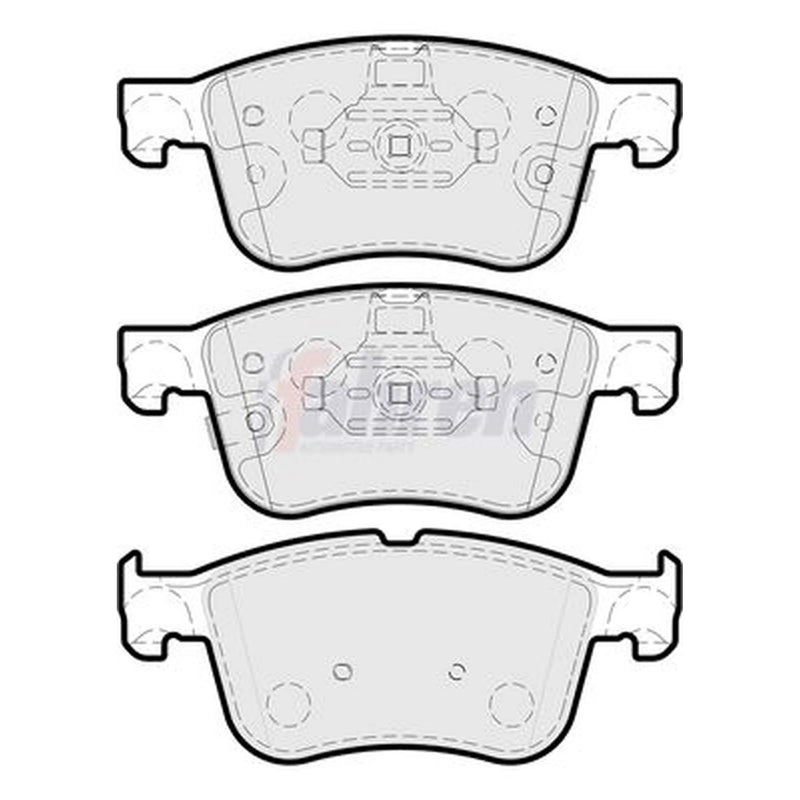 Fahren Front Brake Pad Set FBP3927