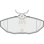 NAPA Rear Brake Pad Set fits Jaguar S-Type II 1999-2007 2.5 2.7 3.0 4.0 4.2