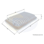 Comline Service Kit with Air, Oil & Cabin Filters fits Toyota Bb II 2005-2016