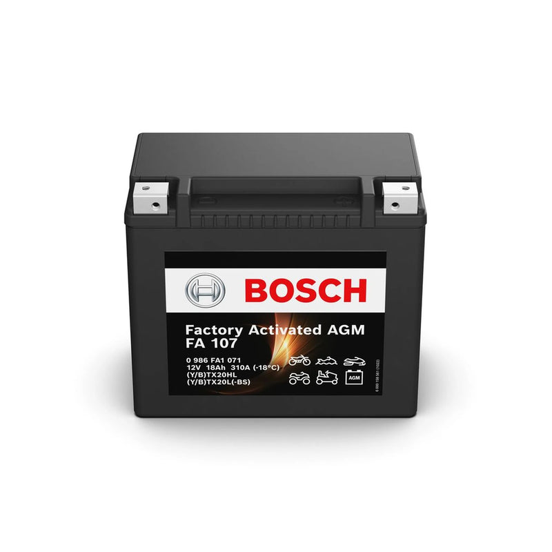 Bosch FA107 AGM Motorcycle Battery 12V 18Ah