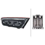Hella Tail Light / Lamp LED Left fits Audi A3 2012-2020 1.0 1.2 1.4 1.5 1.6 1.8