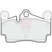 Apec Rear Brake Pad Set fits Audi Q7 2006-2015 3.0 3.6 4.2