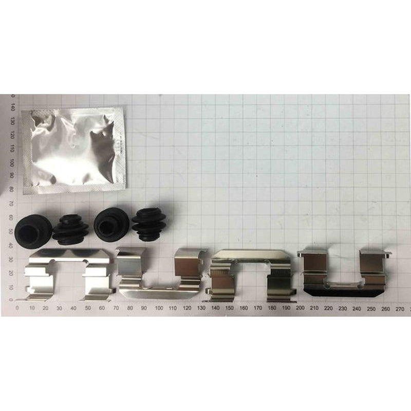 Juratek Brake Pad Accessory Fitting Kit Front fits Hyundai I10 II 2013-2019