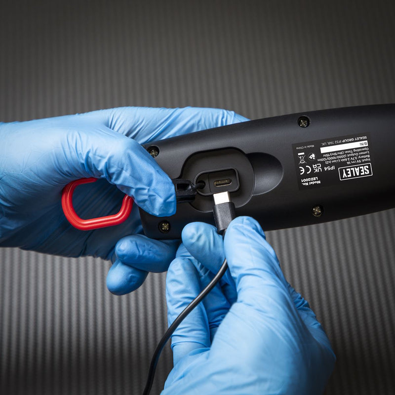 Sealey LED Twist Rechargeable Inspection Light 16W COB & 1W SMD LED2001 Sealey - Dynamic Drive