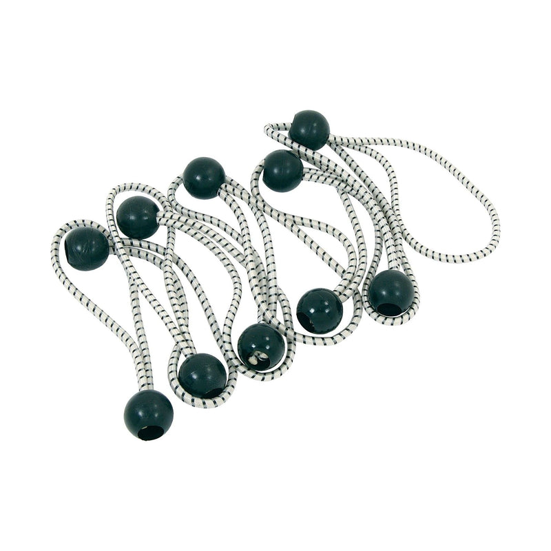 Bungee Cord with black ball 5mmx6 X 10PCS CT3180 UK Camping And Leisure - Dynamic Drive