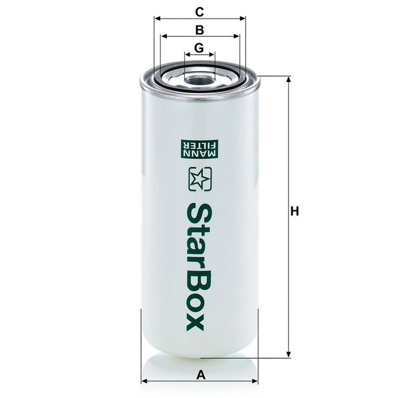 MANN-FILTER Ef 93mm LB 962/20