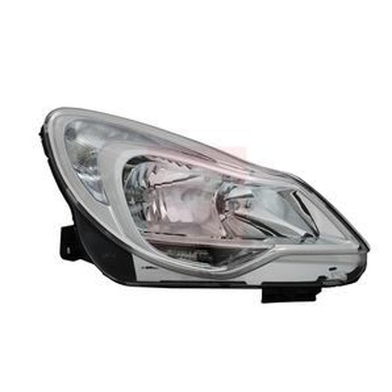 Apec Headlight Headlamp H7/H1 Right fits Opel Corsa D 2006-2014