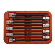 Sealey TRX-Star* Socket Bit Set 9pc 3/8"Sq Drive 150mm AK62261 Sealey - Dynamic Drive