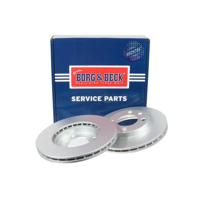 Borg & Beck Front & Rear Brake Discs & Pads fits Seat Ibiza 1997-2002 1.4