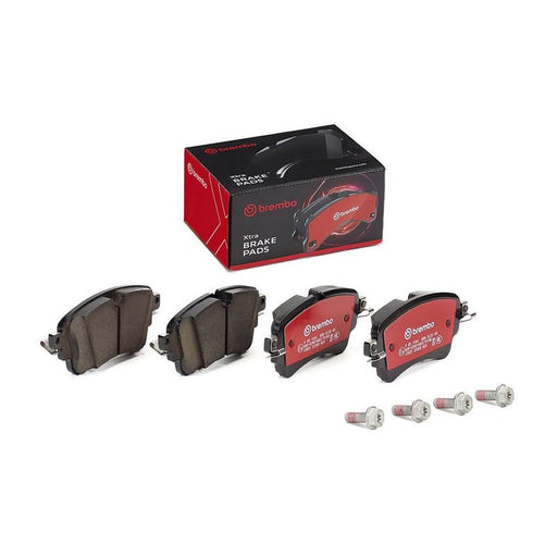 Brembo 4 x Rear Brake Pad Set fits Audi A4 Allroad B9 2016-2020 2.0 3.0