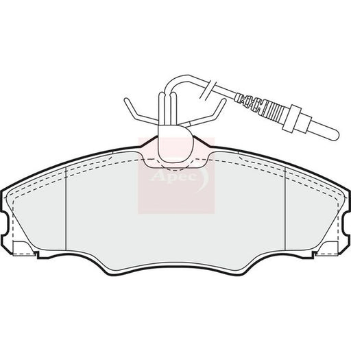 Apec Front Brake Pad Set PAD901