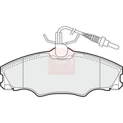 Apec Front & Rear Pads fits Peugeot 406 1995-2004 1.8