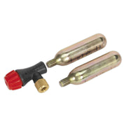 Sealey Motorcycle CO2 Emergency Tyre Inflator Kit MS087 Sealey - Dynamic Drive