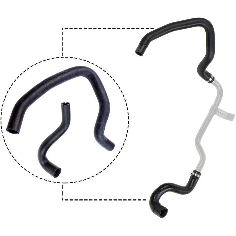 Gates Radiator Coolant Hose 565mm ID fits Citroën Nemo 2009 on 1.4