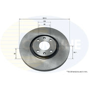 Comline Front & Rear Brake Discs & Pads fits Peugeot 3008 I 2009-2016 1.6 2.0